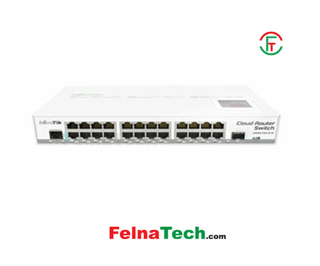 Mikrotik CRS125-24G-1S-IN 24 Port Gigabit Ethernet layer 3 Smart Switch