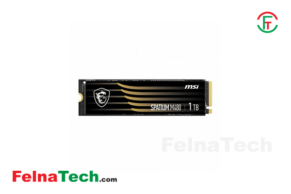 MSI SPATIUM M480 1TB PCIe 4.0 NVMe M.2 SSD