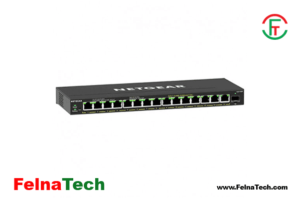 NETGEAR GS316EP 16-Port PoE+ Gigabit Ethernet Plus Switch