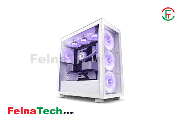 NZXT H7 Elite V2 2023 Edition Premium ATX Mid-Tower Casing White