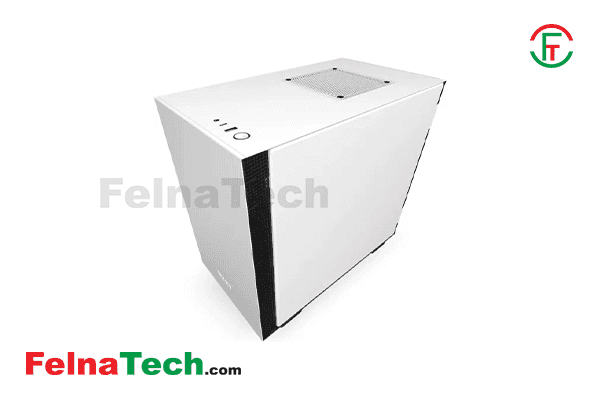 NZXT H210 Mini-ITX White Casing with 120mm Aer F Case Fans