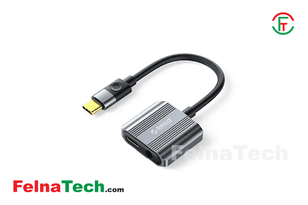 ORICO AXCP-02 Type-C to 3.5mm & Charge Adapter Converter