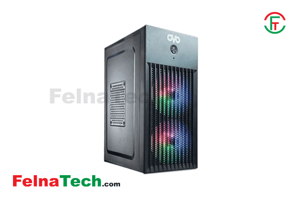 OVO J-618 B RGB Mini-Tower mATX Gaming Casing