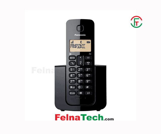 Panasonic KX-TGB110 Cordless Black Phone Set