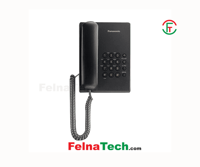 Panasonic KX-TS500MX Corded Black Phone Set