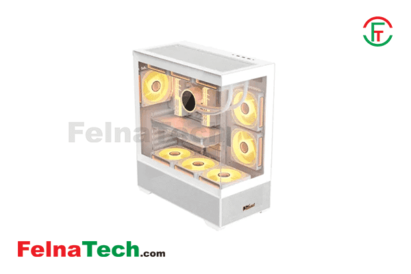 PC Power ICE TOWER WH Desktop Casing