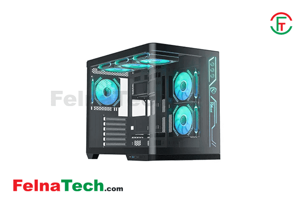 PC Power PG-H650 Iceland Edge WH ATX ARGB Gaming Casing