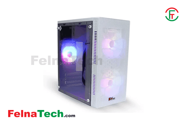 PC Power PP-X2603 WH Web Mesh mAtx Case with Power Supply