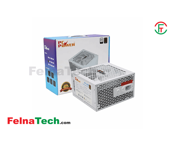 PC Power PP-400W White Gaming Power Supply