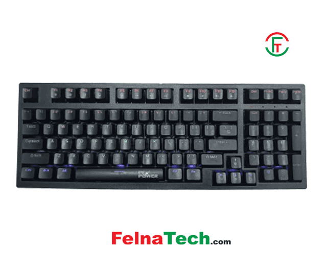 Pc Power K98 RGB Black Wired Mechanical Gaming Keyboard