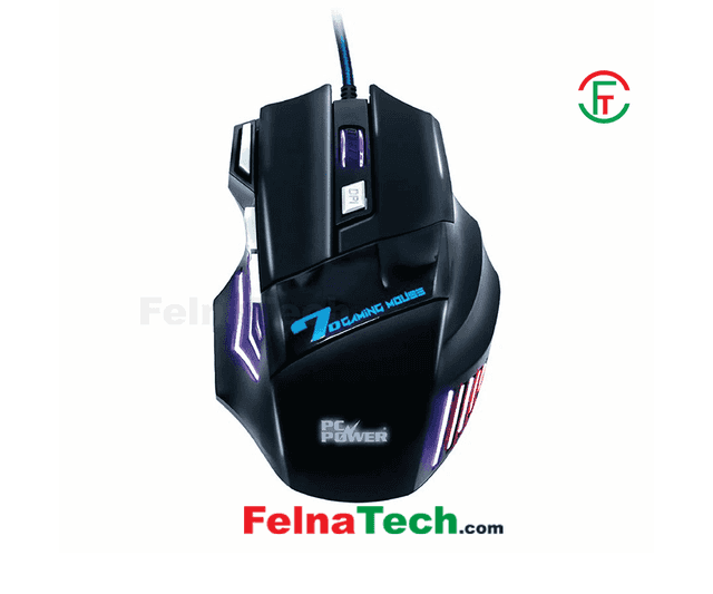 Pc Power PCM 101G Wired RGB Gaming Mouse