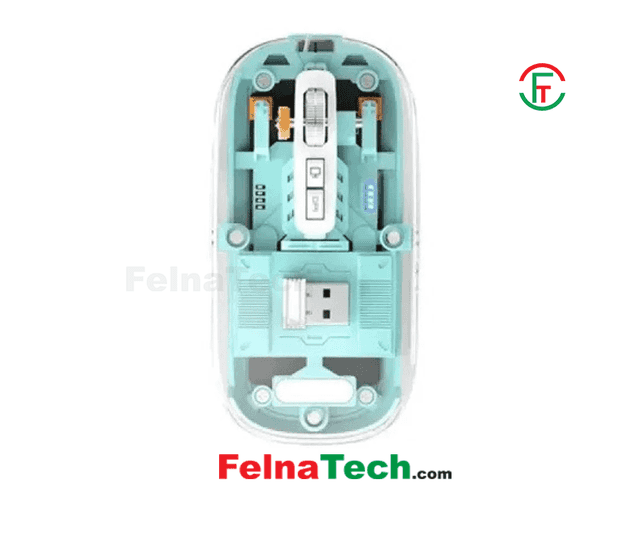 Pc Power PGM-P4 Transparent Bluetooth Mouse