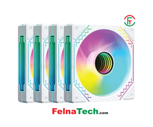 PC POWER IRISH INFINITY WH 4 IN 1 ARGB FAN F40