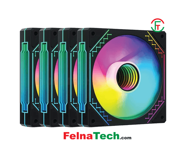 PC Power IRISH INFINITY BK 4 IN 1 ARGB FAN F40