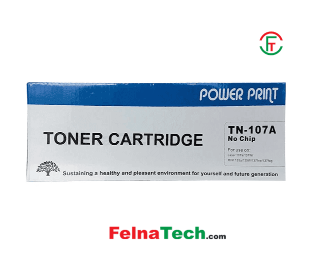 Power Print TN-107A Toner Without Chip