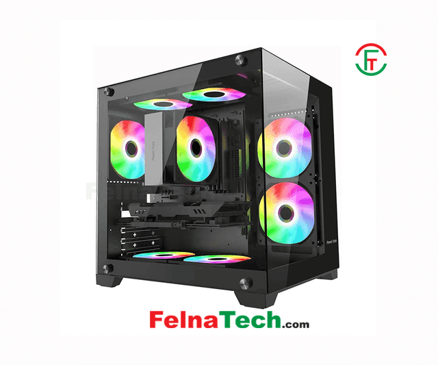 Power Train PT-G777 Black ATX Gaming PC Case