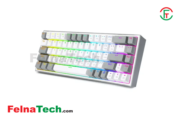 Redragon K631 Castor 65% Wired RGB Gaming Keyboard