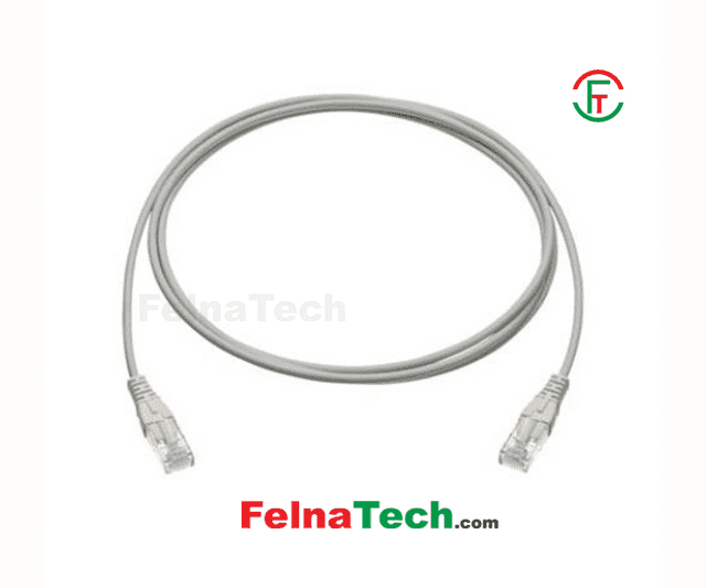 R&M CAT6 U/UTP 4P LSZH 2 Meter Grey Patch Cord