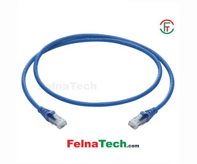 R&M CAT6 U/UTP 4P LSZH 3 Meter Blue Patch Cord