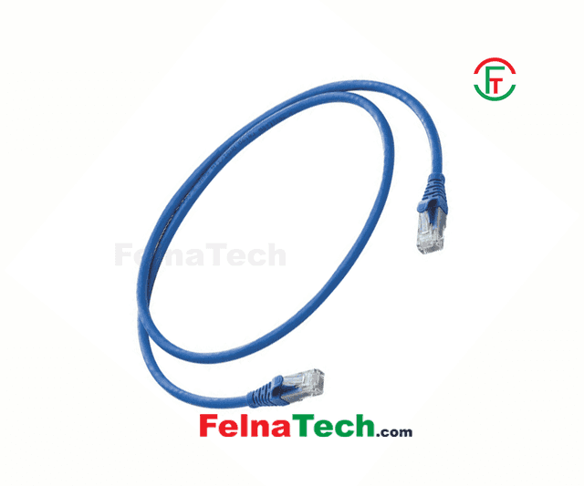 R&M R881020 CAT6 U/UTP 4P LSZH 0.5 Meter Blue Patch Cord