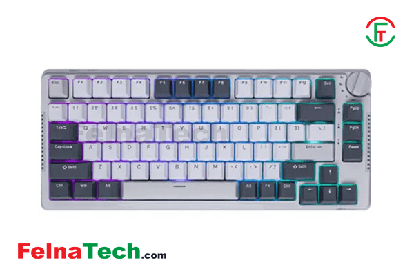 Royal Kludge RK H81 RGB Tri-Mode Hot-Swappable Mechanical Keyboard