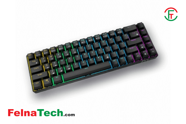 ROYAL KLUDGE RKG68 Hot Swappable Brown Switch Wireless Mechanical Gaming Keyboard