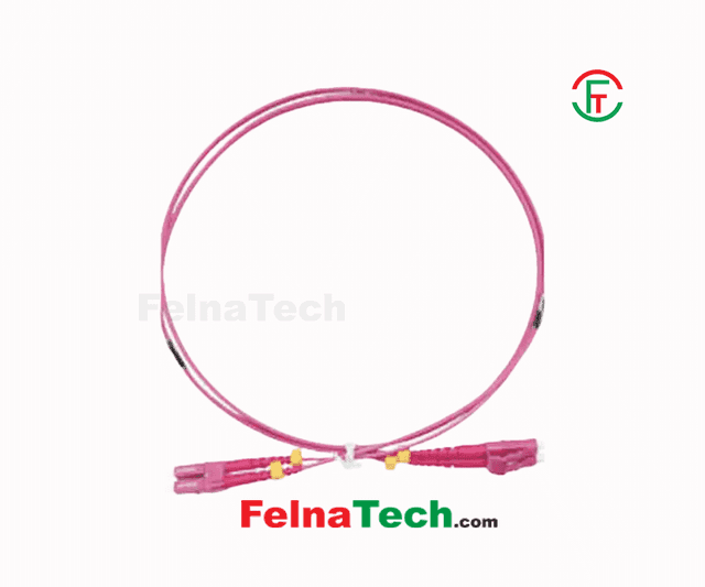 Safenet 5422-3031VT 3 Meter OM4 Duplex LC-LC Patch Cord