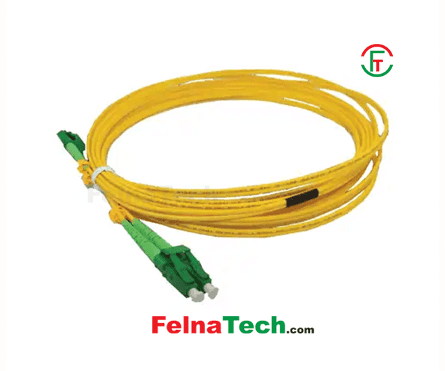 Safenet 2414-3031YL 3 Meter SM Duplex Fiber LCAPC Patch Cord