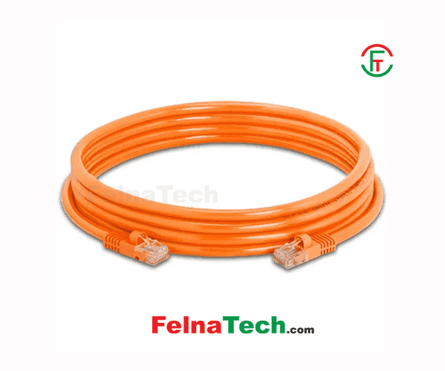 Safenet 44-5031OR 3 Meter Cat6A SFTP Stranded LSZH Patch Cor
