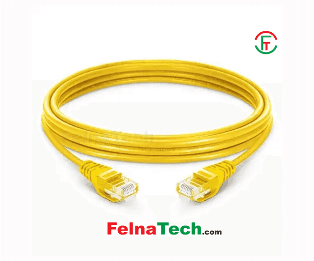 Safenet 34-3031YL 3 Meter Cat6 LSZH UTP Patch Cord Yellow