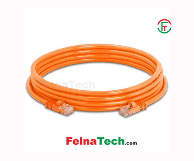 Safenet 34-3031OR 3 Meter Cat6 LSZH UTP Patch Cord Orange