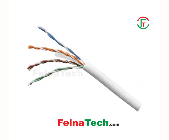 Safenet 32-3351WT 305 Meter Cat6 23AWG LSZH Solid UTP Cable White