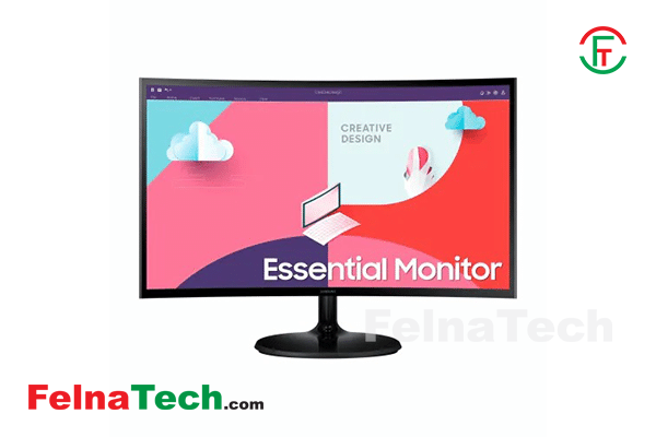 Samsung LS24C360EAW 24" 75Hz FHD Curved Monitor