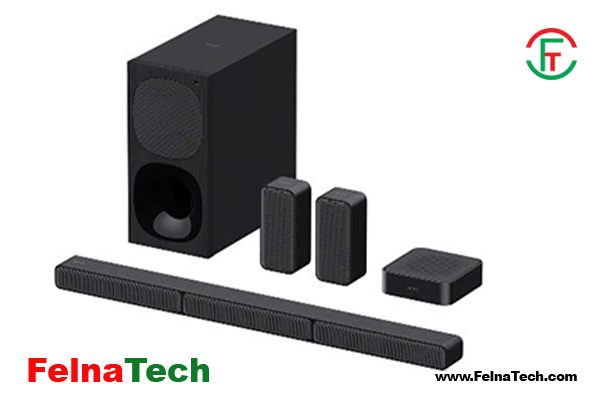Sony HT-S40R 5.1ch 600W Dolby Audio Soundbar with Wireless Rear Speaker Home Theater System