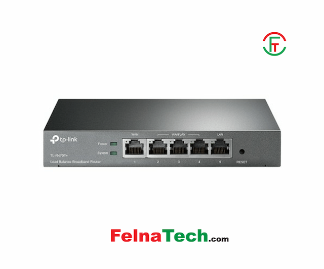 TL-R470T+ 5-Port Multi Wan Load Balance Broadband Router