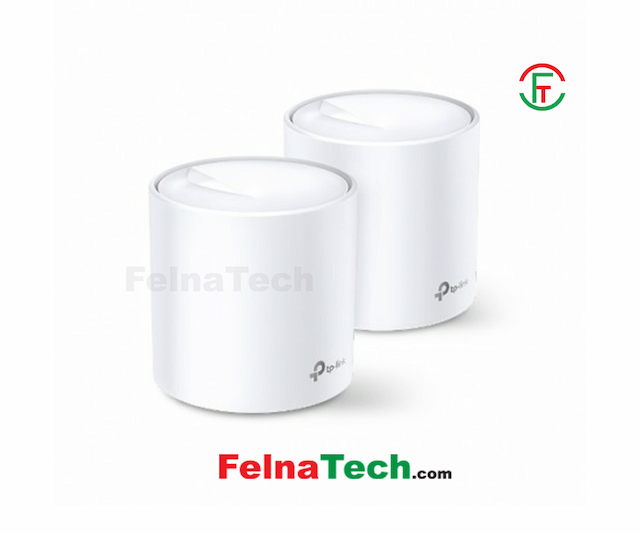 TP-Link Deco X60 AX5400 Dual-Band Mesh Router 2-pack
