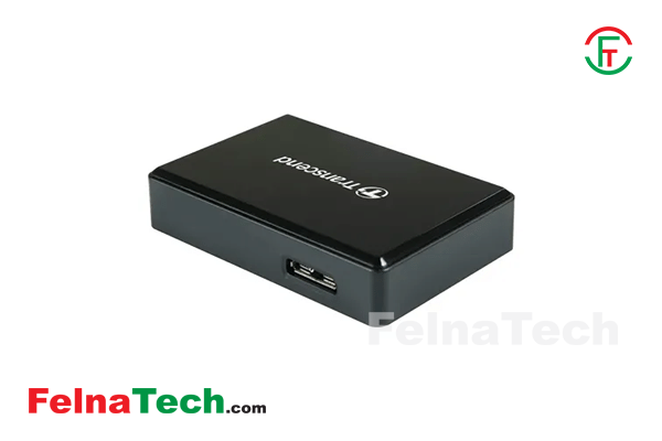 TRANSCEND TS-RDC8K2 USB-3.1 GEN-1 BLACK CARD READER