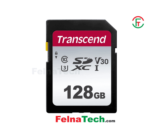 Transcend 128GB 100Mbps UHS-I SD 300S Memory Card