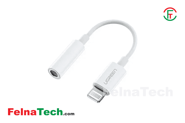 Ugreen US212 3.5mm to Lightning Audio Converter.