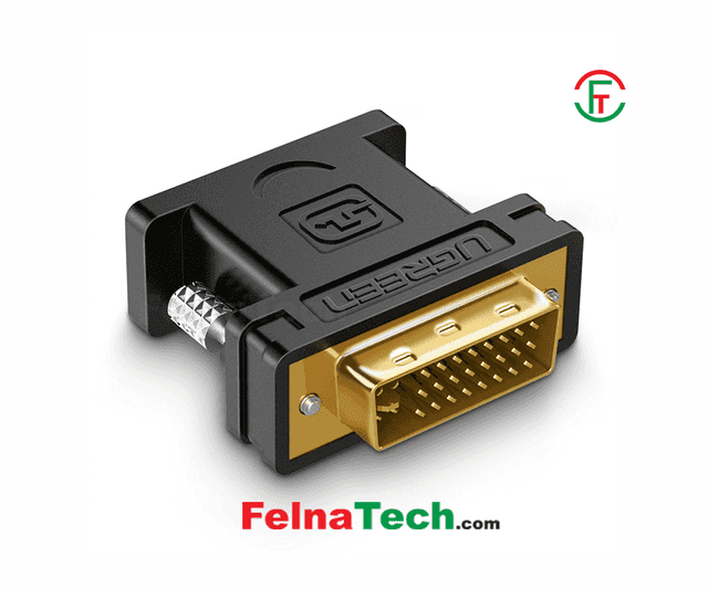 UGREEN 20122 DVI -24+5- to VGA Converter