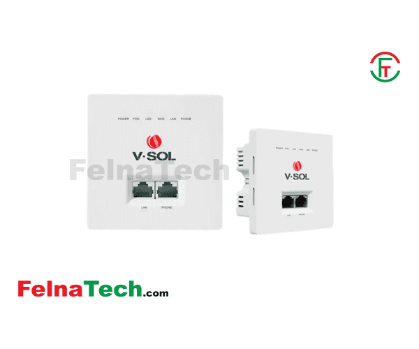 V-SOL V2802PH Wall Mount XPON ONU (1GE + 2.5GE Ports)