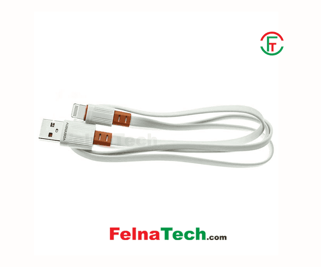 VDENMENV D50L 2.4A High Speed Data Cable USB To Lightning Fast Charging