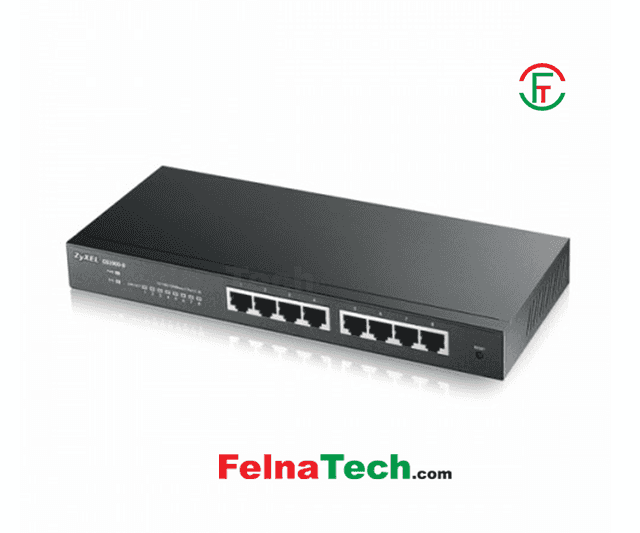 Zyxel GS1900-8 8-Port GbE ROHS Smart Managed Switch