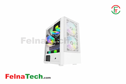 1STPLAYER X4-M M-ATX Gaming Case (White)