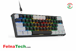 AULA F3261 Type-C Hot Swappable RGB Blue Switch Mechanical Gaming Keyboard