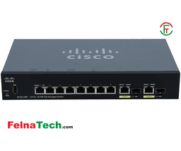 Cisco SF352-08P 08 Port PoE 10/100 Managed, 2-port Gigabit LAN and SFP combo