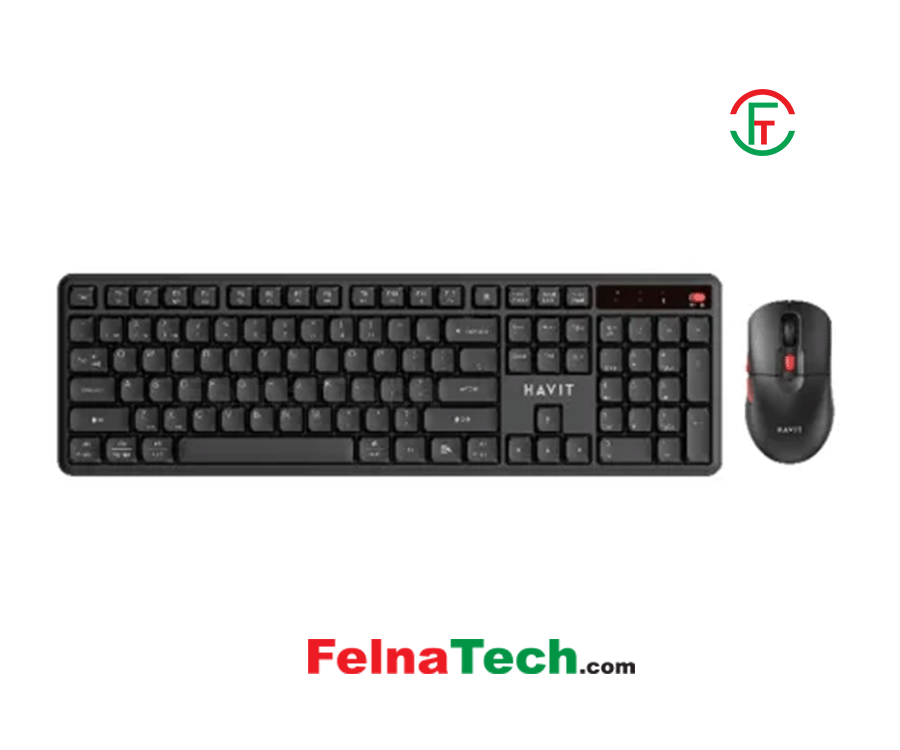 Havit KB261WB Dual Mode Wireless Keyboard & Mouse Combo