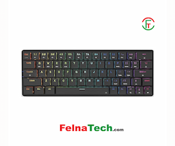 Redragon K624 Elise Pro RGB Low Profile Blue Switch Mechanical Keyboard