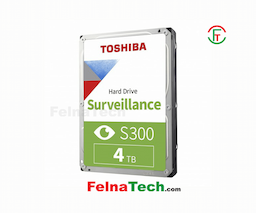 Toshiba S300 4TB 3.5 Inch Surveillance HDD