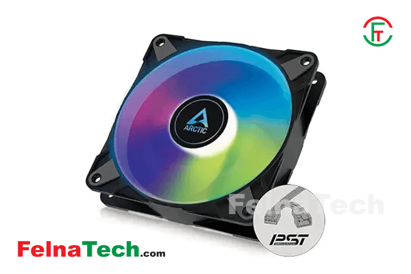 Arctic P12 PWM PST ARGB 120mm 3 in 1 Casing Fan